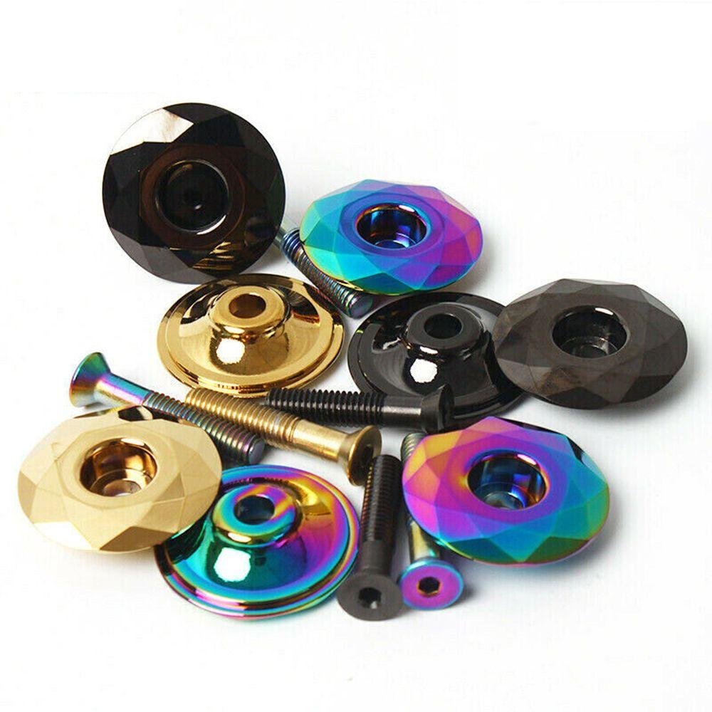 Cycling Accessories Road Bike MTB Bicycle Headset Bicycle Bowl Cover Bike Stem Cap Fork Top Cap