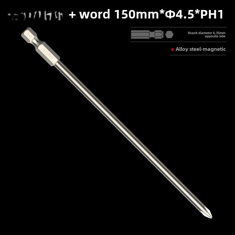 Магнитная крестовая отвертка BROPPE с электрической дрелью и пневматической насадкой