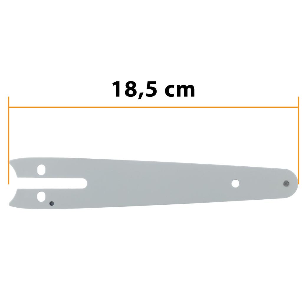 Rosfix 6"" guide bar for electric saw + 2x Rosfix 6"" chain for electric saw