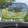 Car Window Covers Static Cling Films Stickers To Blocking UV Cartoon Glare Blocker Mesh Shield Protection Electrostatic