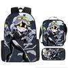 Неорганический Убийца Детский Школьный Рюкзак Рюкзак Дроны-Убийцы Начальная Школа Мультяшный Рюкзак Набор из Трех Предметов