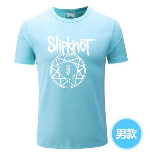 Унисекс Летняя унисекс/женская футболка Футболки в стиле хэви-метал Топы Футболки «Подготовьтесь к адскому туру» Футболка Slipknotly Унисекс Футболки рок-группы Плюс размер