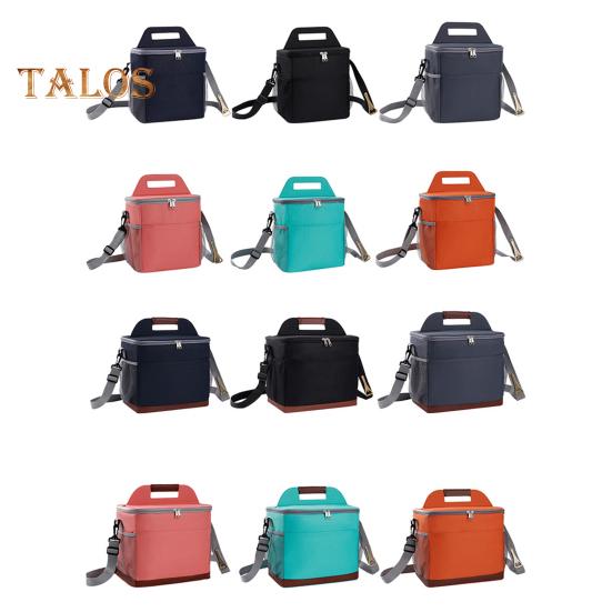 Изолированная сумка 9л/16л, многоцелевая сумка Bento большой емкости, термосумка для пикника на молнии для дома и улицы