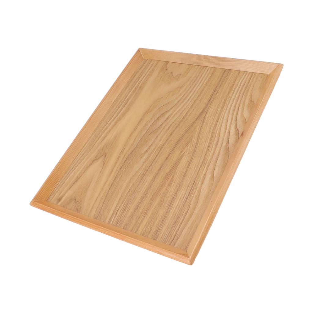 Прямоугольный деревянный поднос многофункциональный сервировочный поднос для фруктов, еды, пиццы, сбора на открытом воздухе 40 X 30,5 см