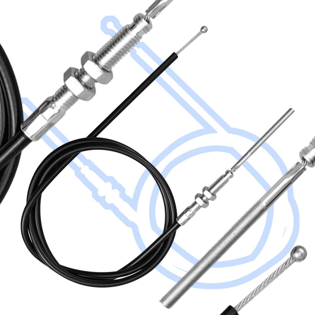 Запасной трос румпеля 53630 для 5055 5055c 7055 7055C 6015B 6015V 6065 ротационного культиватора Прочная металлическая конструкция