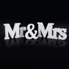3 шт./ комплект, деревянные белые буквы Mr & Mrs, декор стола, романтическая пара, свадебная вечеринка, украшение ко Дню святого Валентина