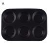 Cupcake Pan 6/12 Cavity Reusable Non-stick Bakeware Carbon Steel Kitchen Biscuit Muffin Tray Mold Pan Bakery Supplies