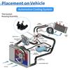 X Autohaux Engine Coolant Thermostat Housing Assembly No.BK2Q8A586AB for FORD for RANGER