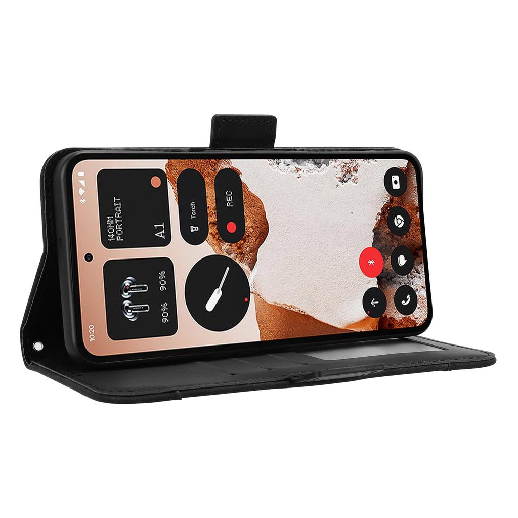 For Nothing CMF Phone 2 Pro Leather Case Phone Wallet Cover with Multiple Card Slots