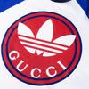 Gucci X Adidas Originals Футболка Весна-Лето 2023 Мужская Слоновая Кость Белый 722938-XJE1F-9221