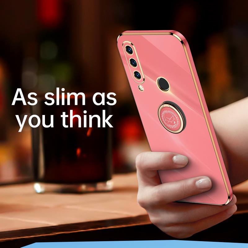 Чехол-держатель с квадратным кольцом для телефона Huawei Honor 20 10 Lite 20s 50 10i 8x 9x Pro Honor20, роскошный силиконовый чехол-подставка