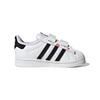 adidas Originals Superstar Cf I На липучках Устойчивые к истиранию Низкие кеды для скейтбординга Белый Черный Синий H05269