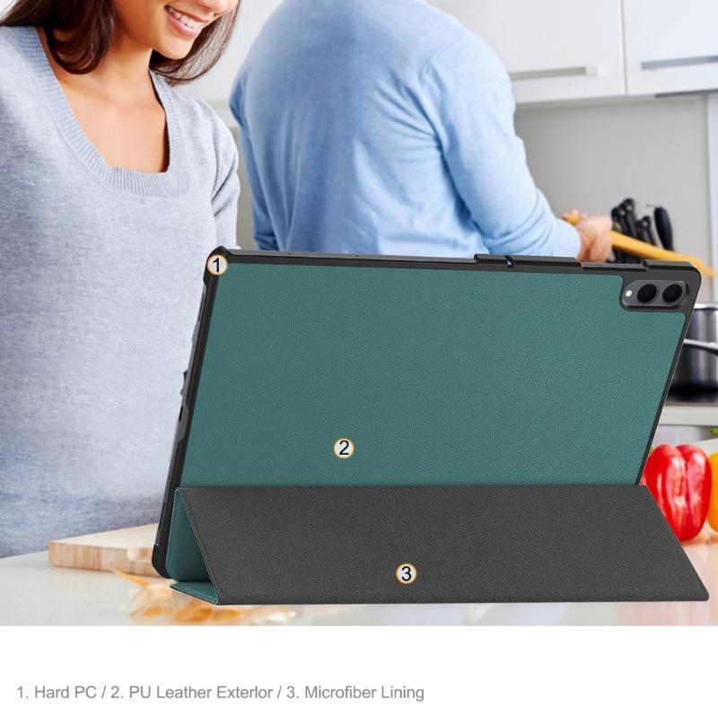 Складной чехол-подставка из ПУ кожи для планшетов Tab S11 Ultra 14,6 дюйма, Магнитная обложка с функцией Авто Сон/Пробуждение, Ударопрочный защитный кейс