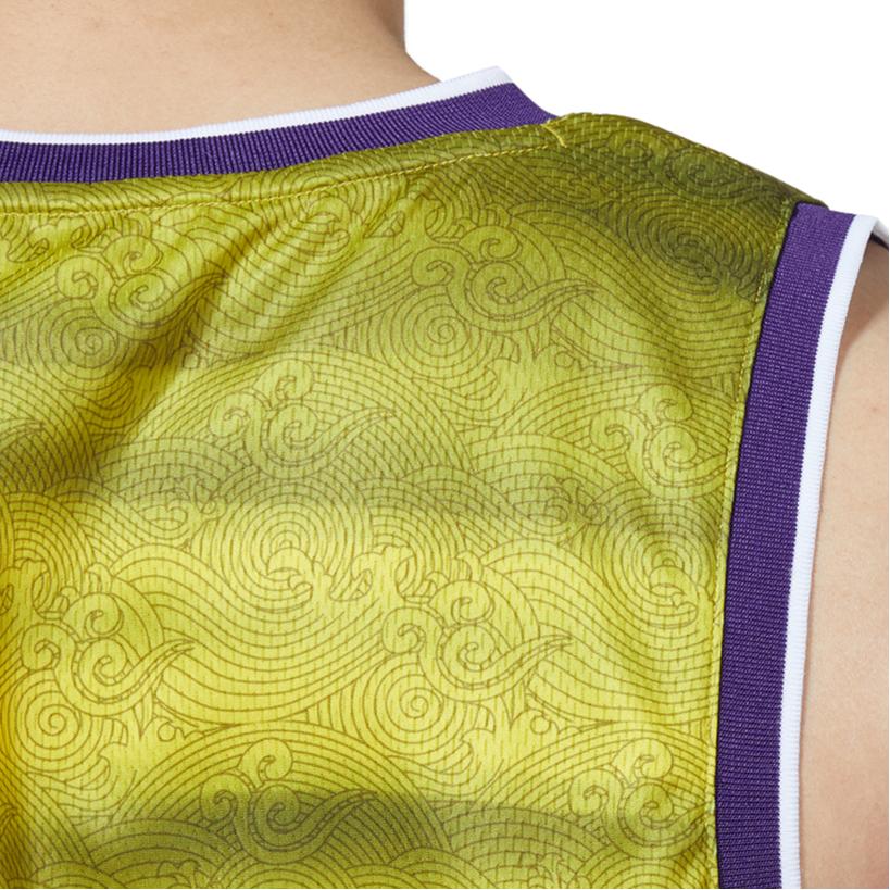 Under Armour Color Block Logo Print Basketball Knit Vest Men Tops Yellow 22500103-790