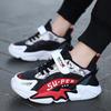 Спортивные детские кроссовки Мальчики Повседневная обувь для детей 5-16 лет Теннис Кожа Нескользящие Модные Беговые кроссовки