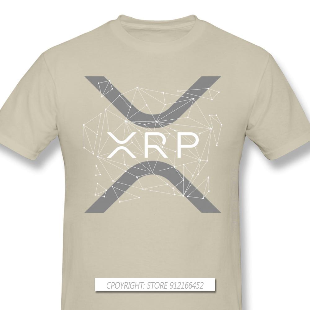 XRP Ripple Coin Криптовалюта 2024 Популярный Новый Прибывший Футболка Ripple Crypto Оверсайз Хлопковая Рубашка Для Мужчин Футболки Для Взрослых