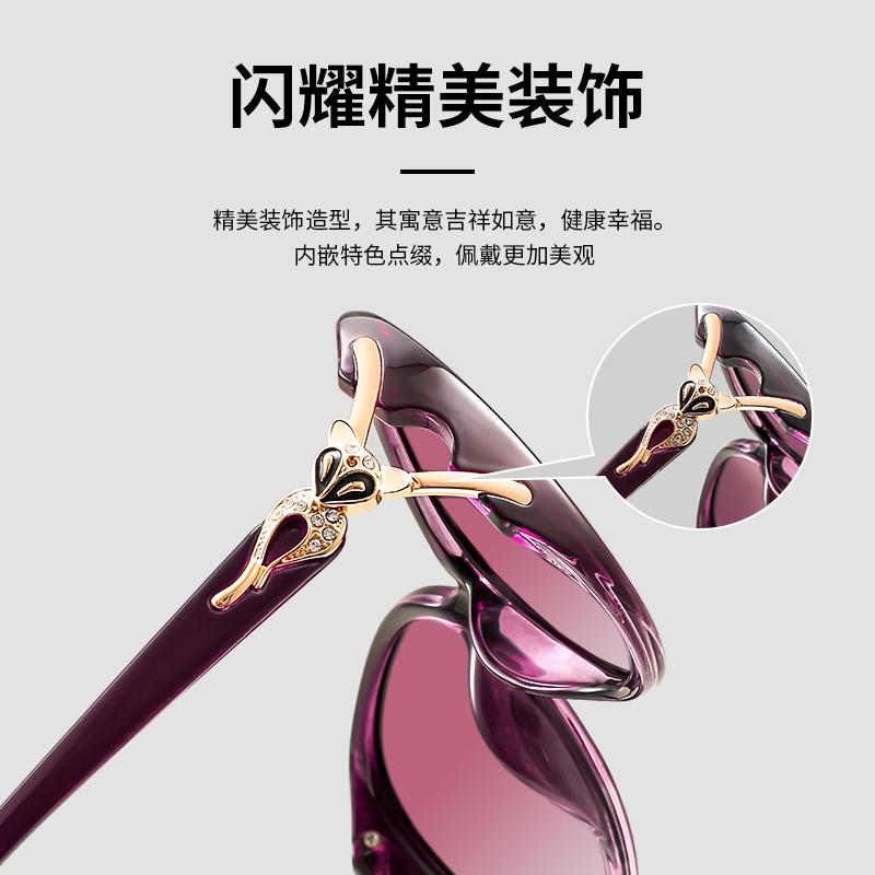 New women's sunglasses, UV protection, driving-specific, polarized sunglasses, high-end feel for summer