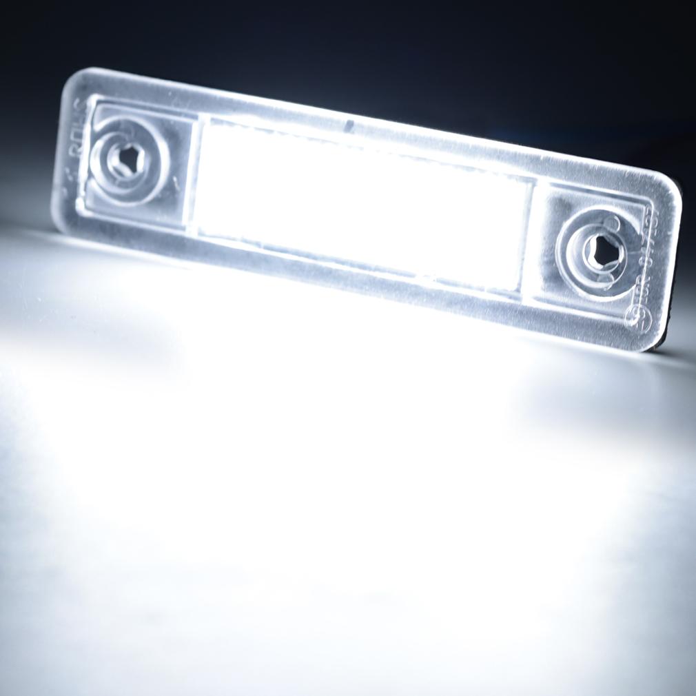 2Pcs 18 LED Car Number License Plate Light Lamp For Opel Astra F Hatchback Convertible Corsa B Vectra B Hatchback Agila Classic