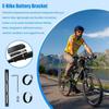 Ebike Battery Mounting Bracket Secure Downtube Battery Mounting Adjustable Ebike Battery Mount Ebike Battery Adapter Frame Mount