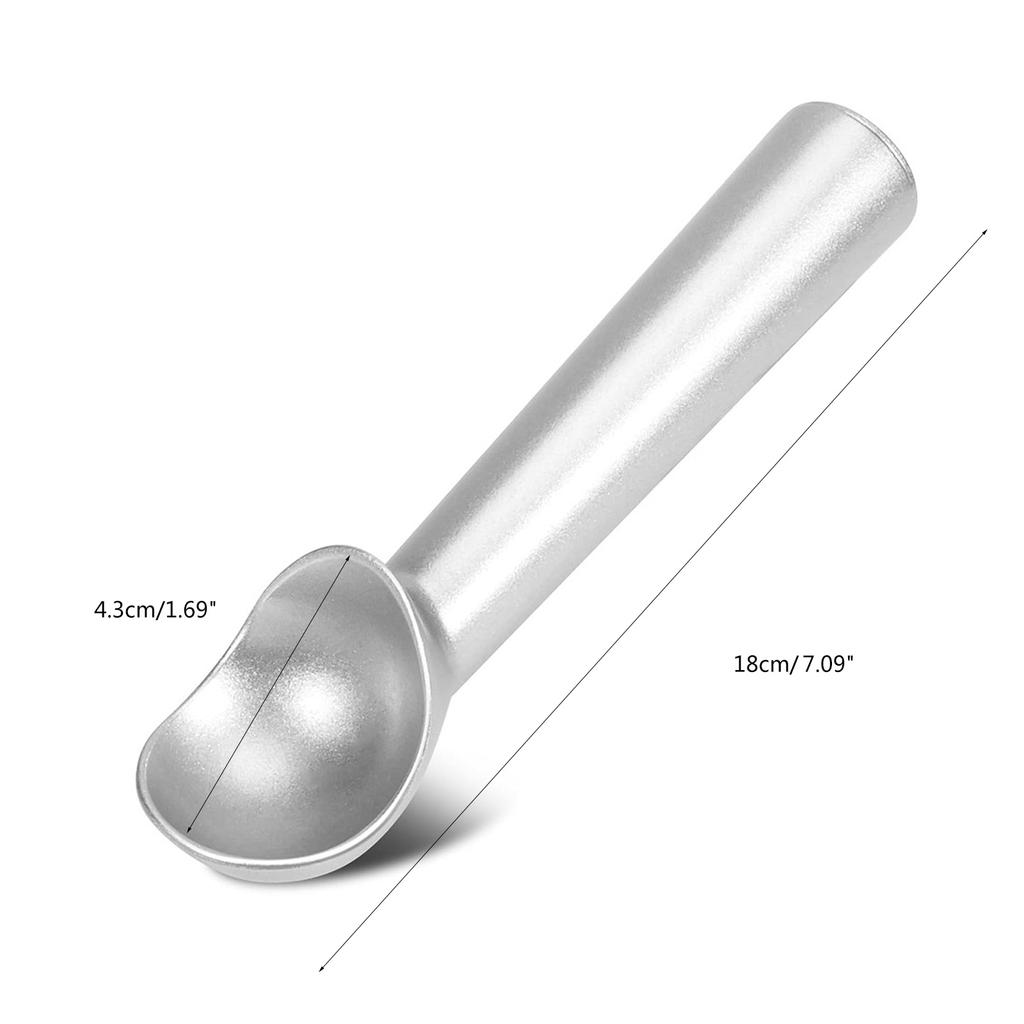 Ice Creams Dessert Spoon Nonstick Antifreezing Aluminum Alloys Scoopers Digging Ball Spoon Dessert Tool Easy To Use