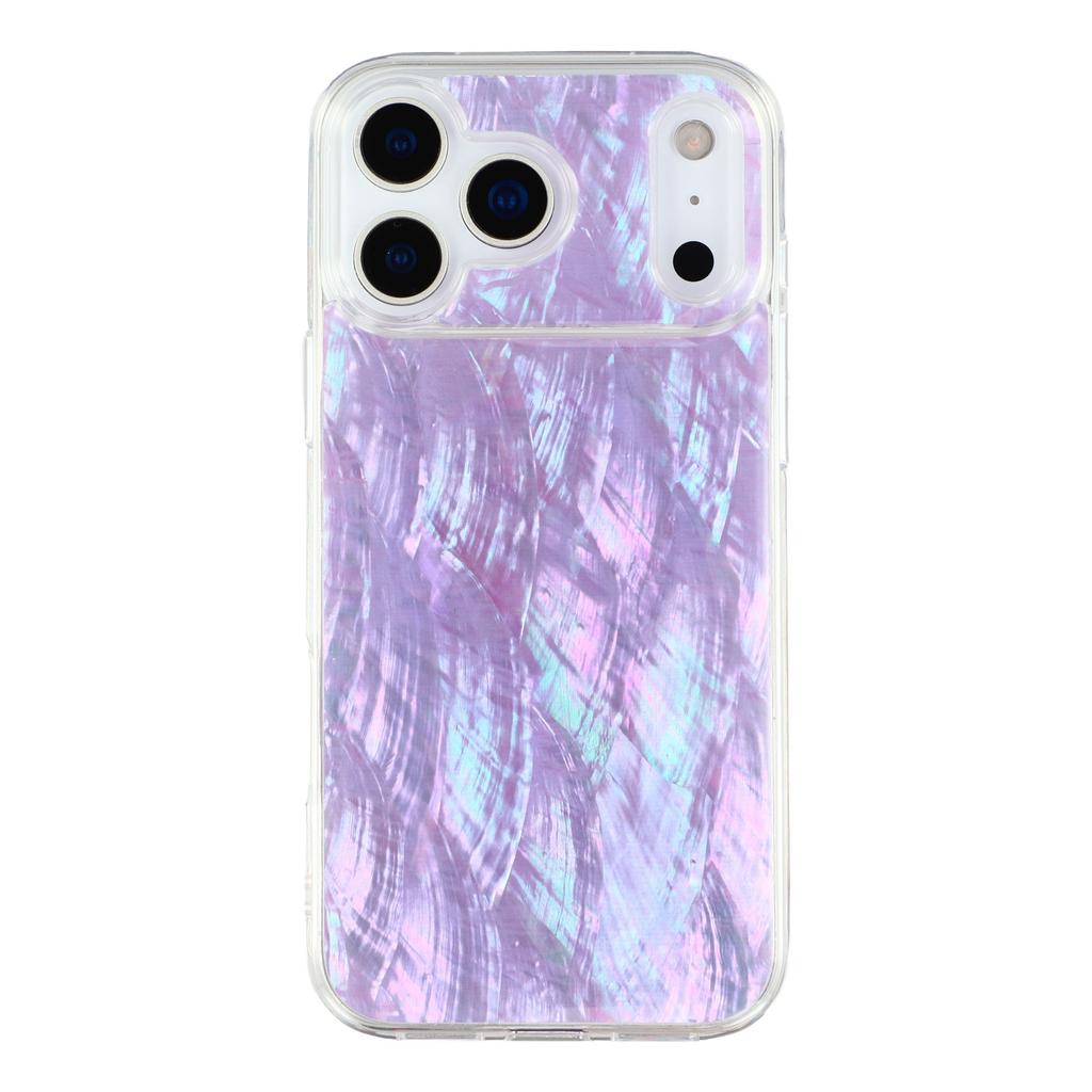 JAUCASE For iPhone 17 Pro Max Magnetic Case Natural Seashell Design TPU Phone Back Cover