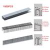 1000pcs U/ Door /T Shaped Nail Gun Staple Tool For Wood Stainless Steel Metal Carpentry Furniture Household Hand Tool