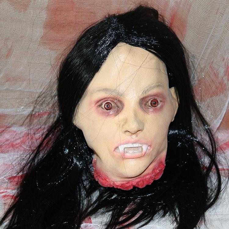 Хэллоуин Симуляция Ужас Зомби Череп Головы Реквизит Для Украшения Сцены