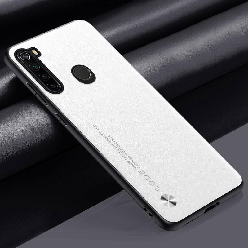 Роскошный чехол из искусственной кожи для Xiaomi Redmi Note 8 Note8 T Задняя крышка Силиконовая защита Чехол для телефона для Redmi Note 8T 8 T Note8T