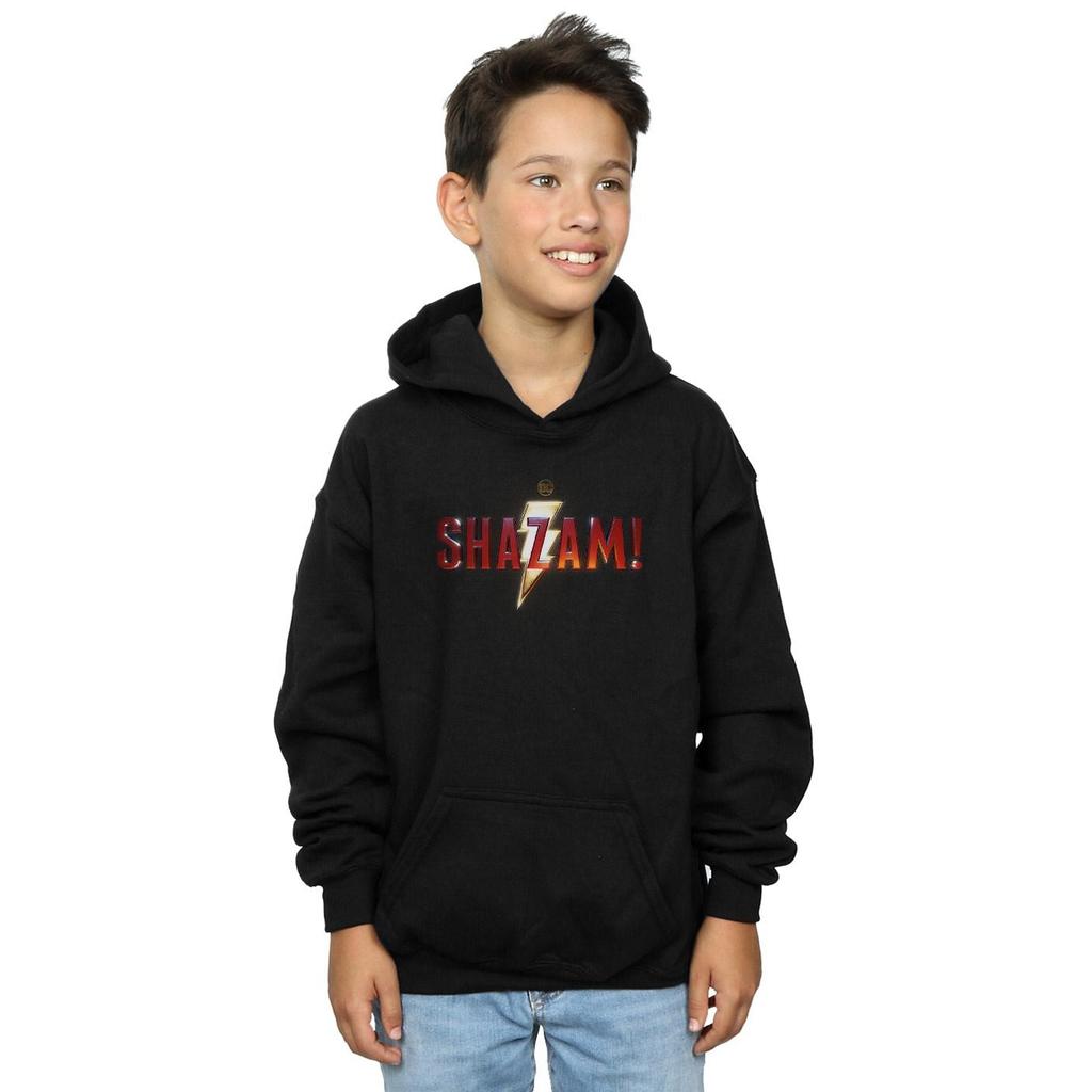 DC Comics Boys Shazam Movie Logo Hoodie