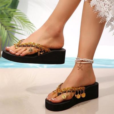 Большой размер шлепанцы женские летний бриз легкие уличные сандалии женские