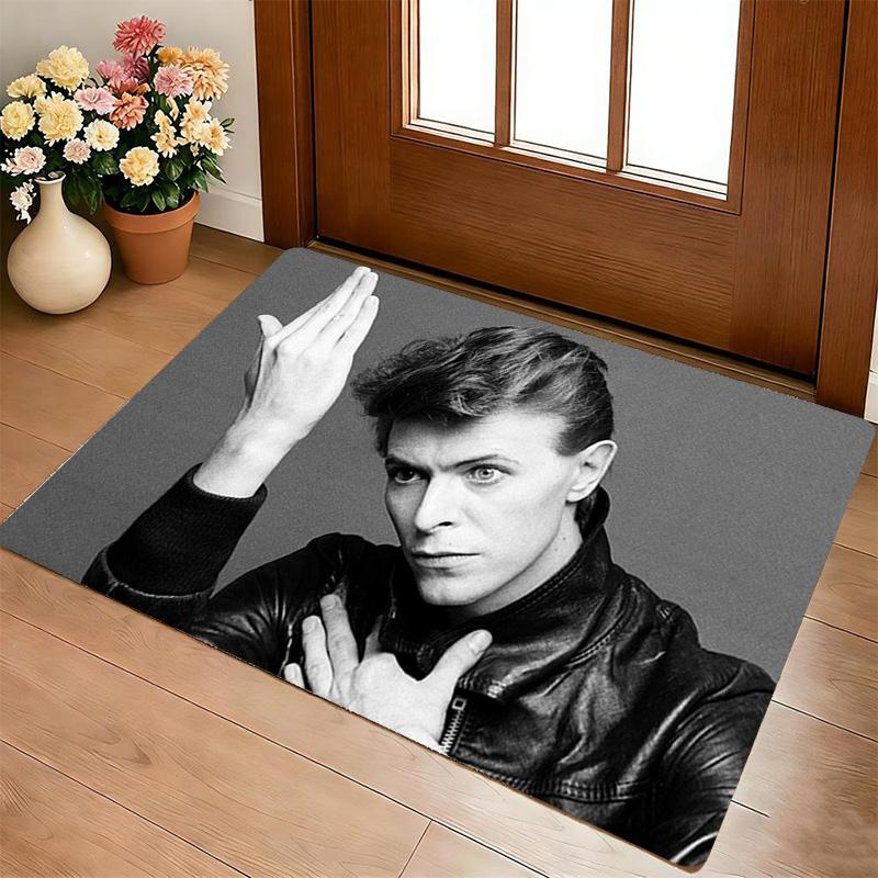 David Bowie Pose Living Room Nonslip Area Rug Soft Carpet For Bedroom Game Playroom Sofa Office Home Decor Doormat Christmas Gift C926655
