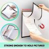 A4,A3 Photo Frame Adhesive Back Paper Holder Reusable Wall Sticker  Wall