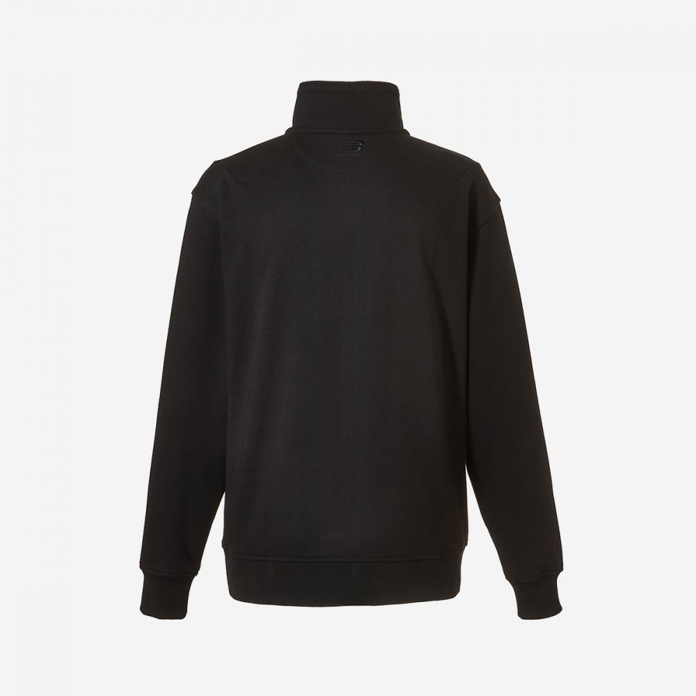 New Balance Толстовка Uni на полумолнии 19 Черный 