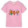 Футболка с принтом Kid-e-cats Мультяшные детские футболки Три котенка Русская смешная одежда Летние детские топы Одежда для девочек и мальчиков