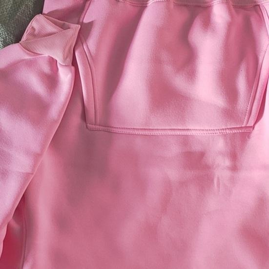 Женский костюм из 2 предметов, толстовки с длинным рукавом и спортивные штаны, комплекты для отдыха, осенний повседневный спортивный костюм с карманом