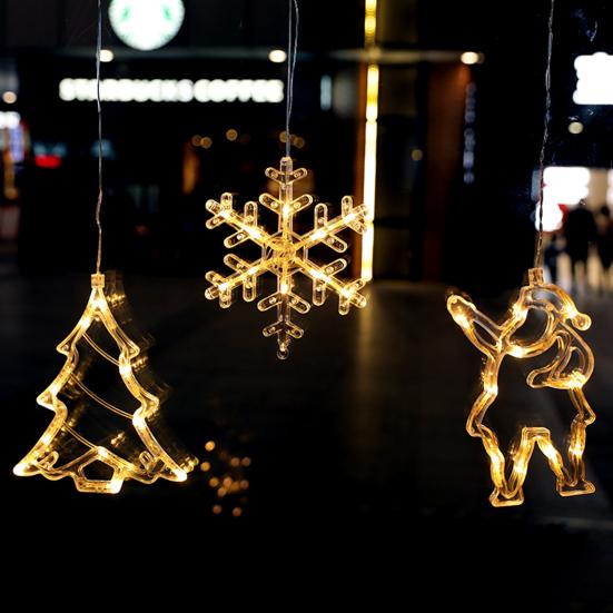 Рождественское украшение, легкий привлекательный аксессуар для шнурка, рождественский подвесной орнамент на Рождество