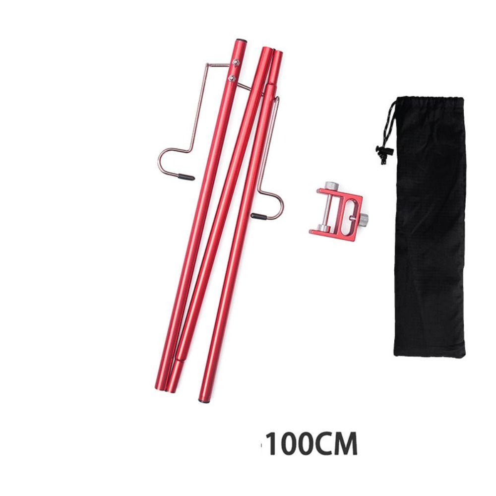 Lamp Post Pole Light Holder Foldable Lantern Stand Fishing Light Pole Camping Post Pole Lamp Pole