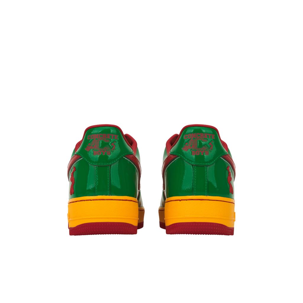Lil Yachty x Nike Air Force 1 Low Concrete Boys - Lucky Green Унисекс Кроссовки Мистический Красный Университетский Золотой IH4383-300