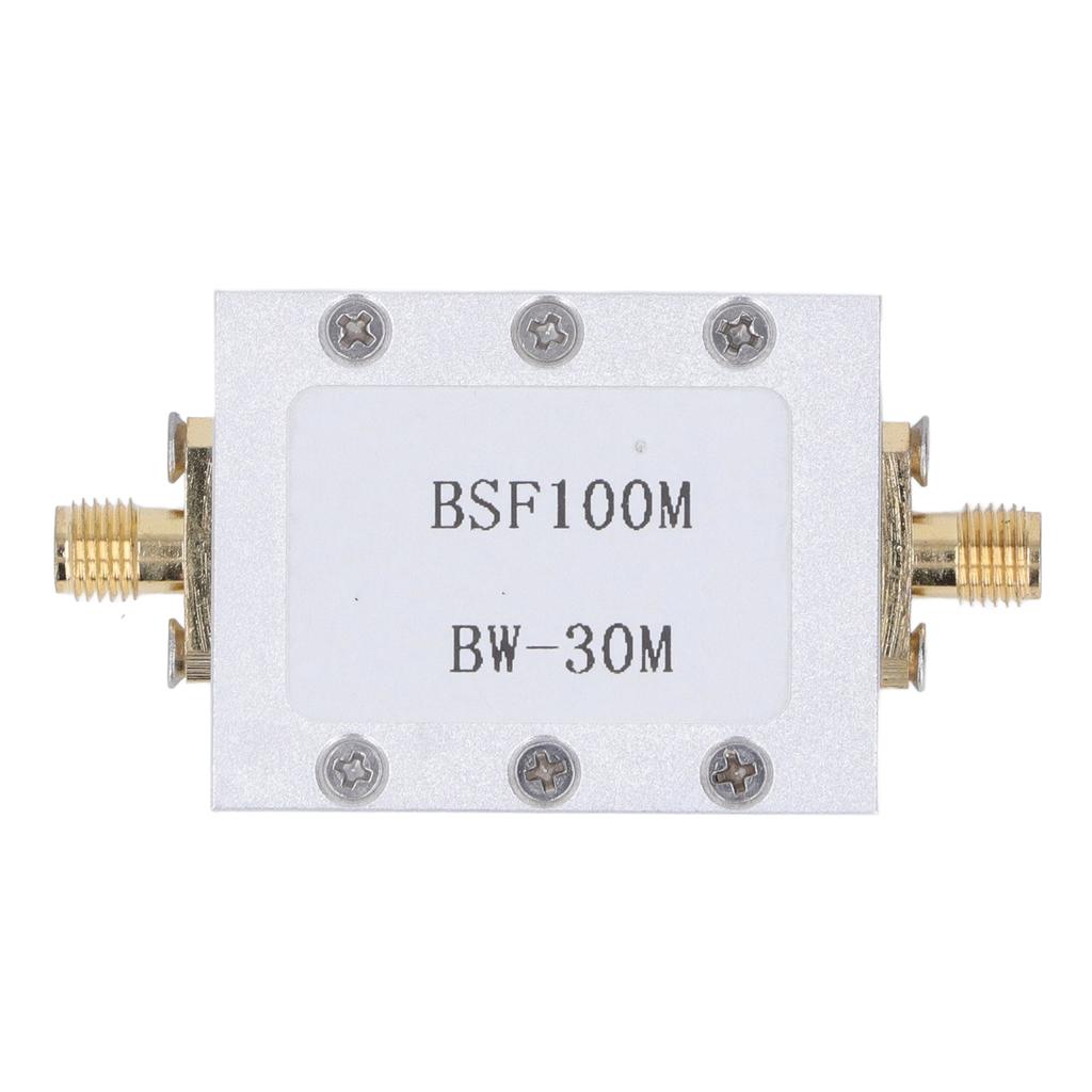 Полосовой режекторный фильтр 88?108M Anti FM Interference CNC алюминиевый сплав оболочки пассивный режекторный фильтр