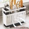 Multi-purpose Storage Rack with Brackets Cutting Tool Stand Kitchen Storage Holder  Home Storage