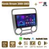 Android Carplay автомобильное радио для Honda Stream 2000-2003 мультимедийный проигрыватель головное устройство стерео GPS навигация BT WIFI 2+32 ГБ