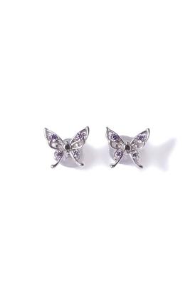 Серьги с мотивом бабочки из серебра 925 пробы SAUA0228 XV [Anna Sui]