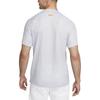 Nike Color-block Badge Crew Neck T-Shirt Men Tops White DN2713-043