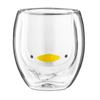 Double Walled Glass Duckling Original Chick Coffee & Tea Mug