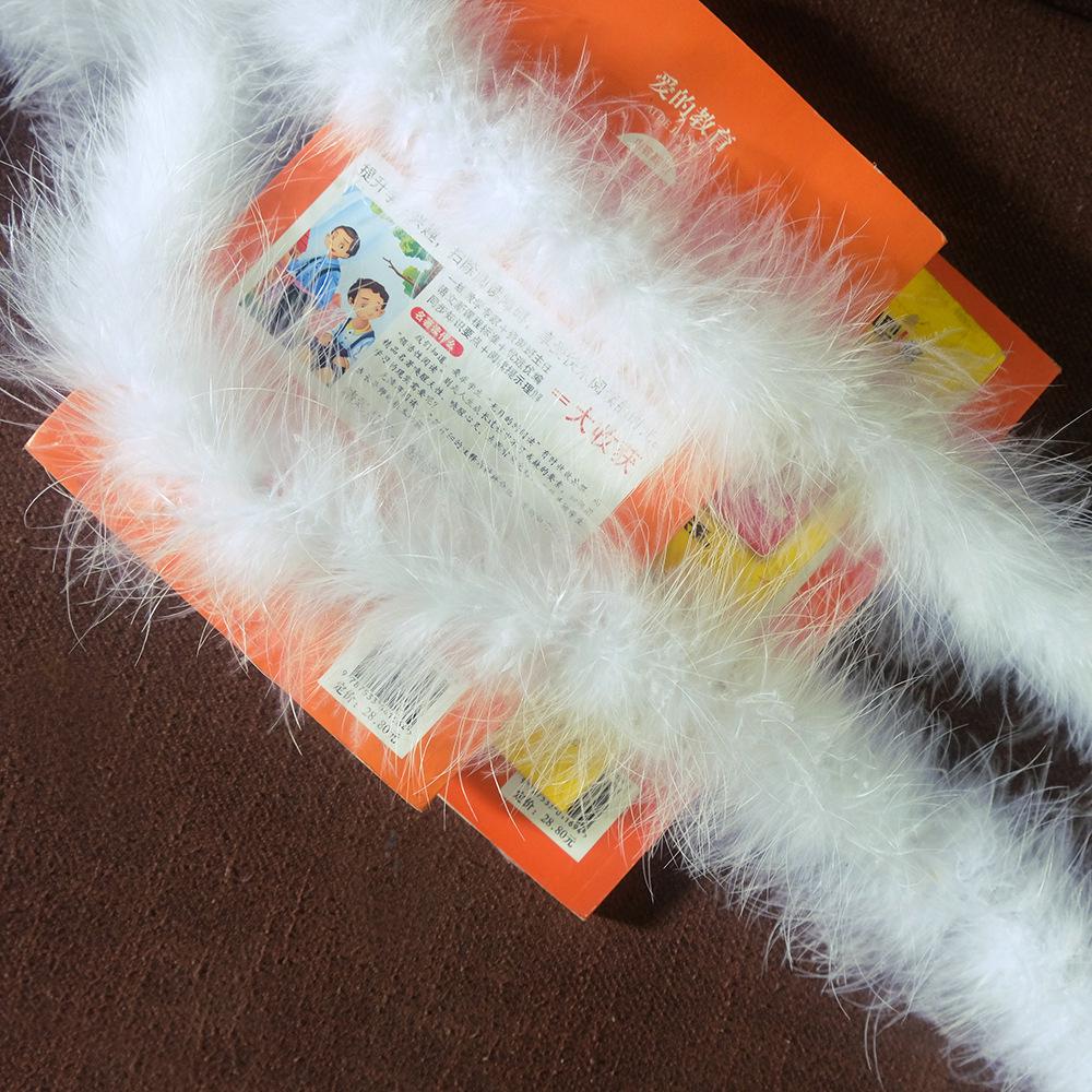 Зашифрованные полоски перьев индейки и украшения в виде ушек кролика для рождественских поделок