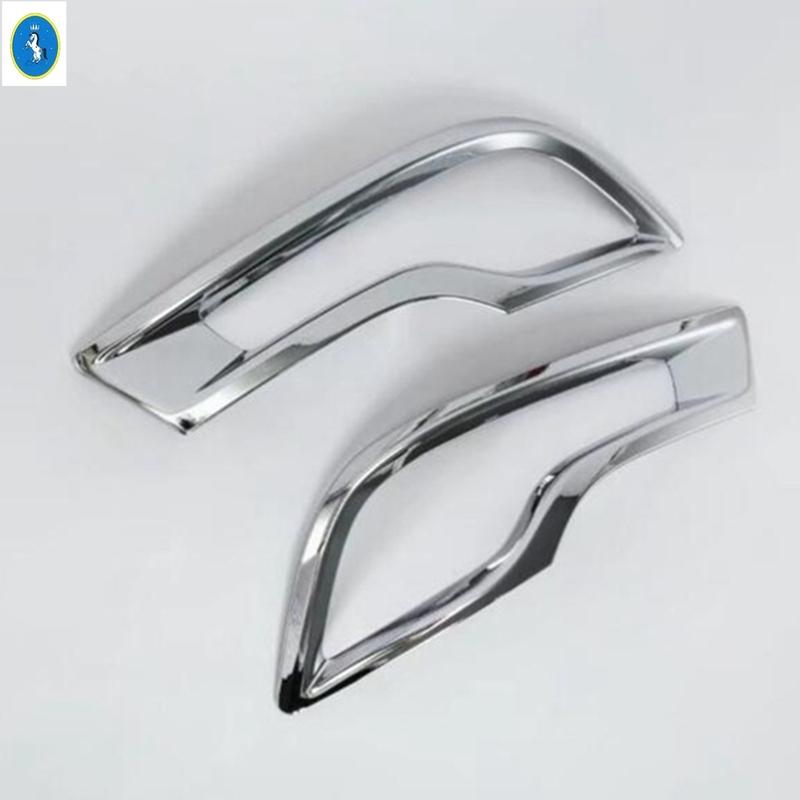 Декоративная накладка-рамка противотуманных фар заднего бампера автомобиля для Honda CRV CR-V 2017 2018 Блестящие аксессуары для экстерьера