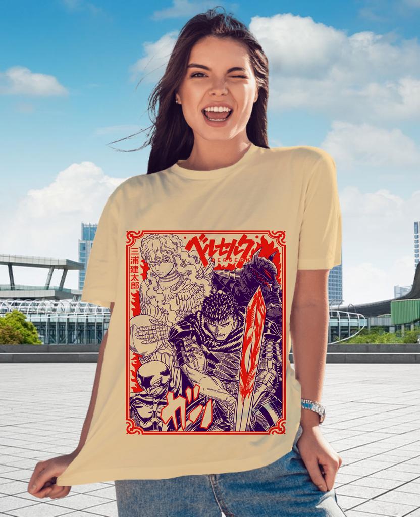 Berserk TShirt Japanese Anime Shirt Anime Unisexga Shirt Trendy Anime Tee