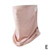 Unisex UV Protection Outdoor Neck Wrap Cover Sports Sun Proof Bib Ice Silk Mask Face Cover Neck Wrap Cover Sunscreen Face Scarf