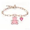 Teddy Bear Full Necklace Same As Shis Womens Heart Clavicle Chain Fashion Jewelry