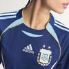 adidas Женская футболка сборной Аргентины, облегающая, с коротким рукавом